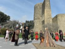 В Баку состоялось общенародное веселье по случаю праздника Новруз